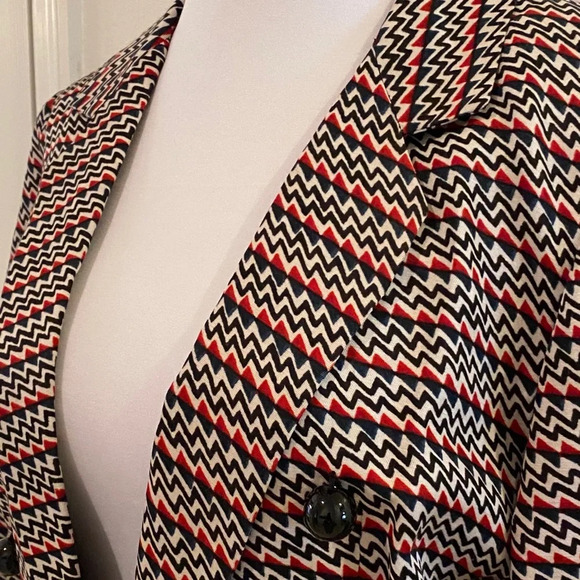 Elizabeth & James Open Front Blazer Zigzag - Picture 5 of 13